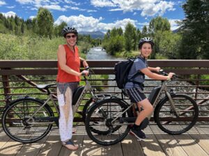 Biking in Breck